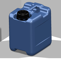 blow mould stackable jerrycan